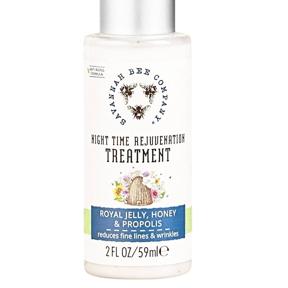 Savannah Bee Co. Royal Jelly Night Rejuvenation | Hydrating Anti-Aging Treatment